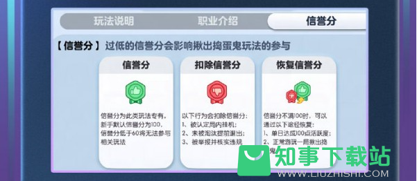 蛋仔派对玩法信誉分什么时候上线