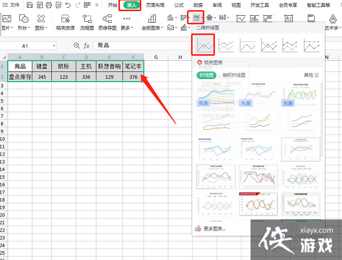 excel折线图没有纵坐标轴