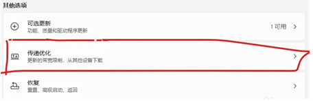 win11传递优化关闭