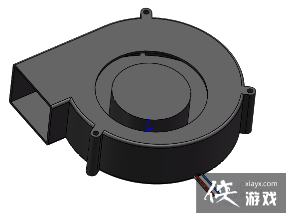 solidworks离心式风机建模