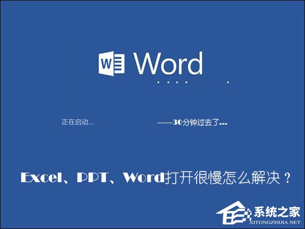 office办公软件打开速度慢