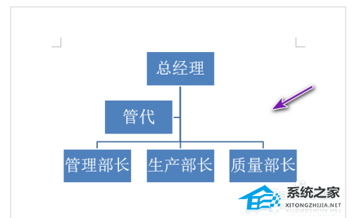 如何使用word制作组织结构图