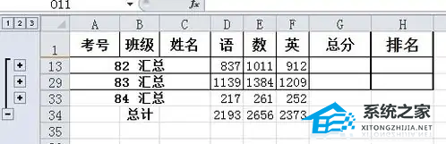 excel表格分类汇总怎么操作